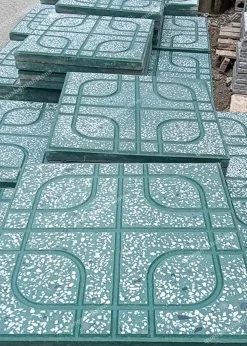 Gạch xi măng terrazzo Lát Vỉa Hè 40x40cm - Quang Minh Stone 34
