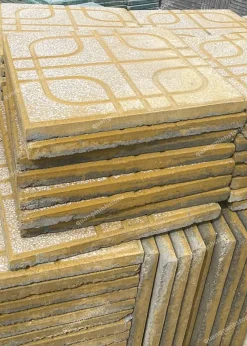 Gạch xi măng terrazzo Lát Vỉa Hè 40x40cm - Quang Minh Stone 37