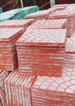 Gạch xi măng terrazzo Lát Vỉa Hè 40x40cm - Quang Minh Stone 8