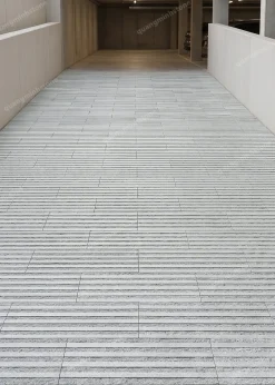 Đá bazan xám xanh khò nhám chia 4 rãnh Lót Ram Dốc 30x60 - quang minh stone 6