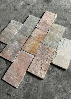 Đá chẻ hồng 15x30 Ốp Tường - Quang Minh Stone 1