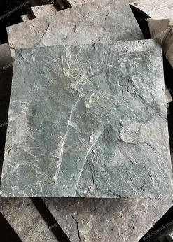 Đá chẻ xanh hải dương 30x30 Ốp Tường - quang minh stone 1