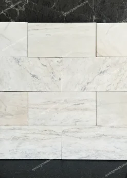 Đá mài bóng trắng 15x30 Ốp Tường - quang minh stone 1