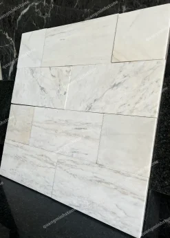 Đá mài bóng trắng 15x30 Ốp Tường - quang minh stone 2