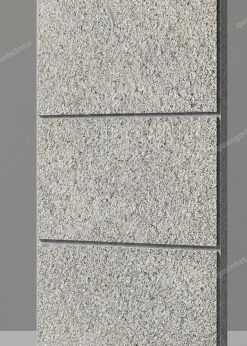 Đá xám cpc bắn cát nhám chia 3 ô Lót Ram Dốc 30x60 - quang minh stone