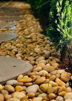 Sỏi Vàng Nghệ Rải Sân Vườn - quang minh stone 2