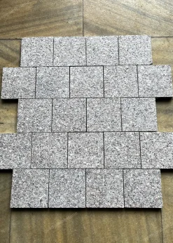 Đá cubic hồng khò nhám Lát Sân - Quang Minh Stone 5