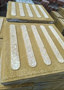 Gạch xi măng terrazzo Lát Vỉa Hè 40x40cm - quang minh stone 55