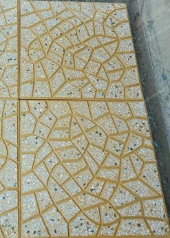 Gạch xi măng terrazzo Lát Vỉa Hè 40x40cm - quang minh stone 65