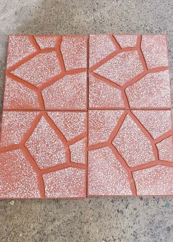 Gạch xi măng terrazzo Lát Vỉa Hè 40x40cm - quang minh stone 68