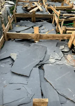 Đá rối đen Lai Châu - quang minh stone 7